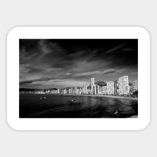 Benidorm Levante Beach Mediterranean Sea Spain Sticker